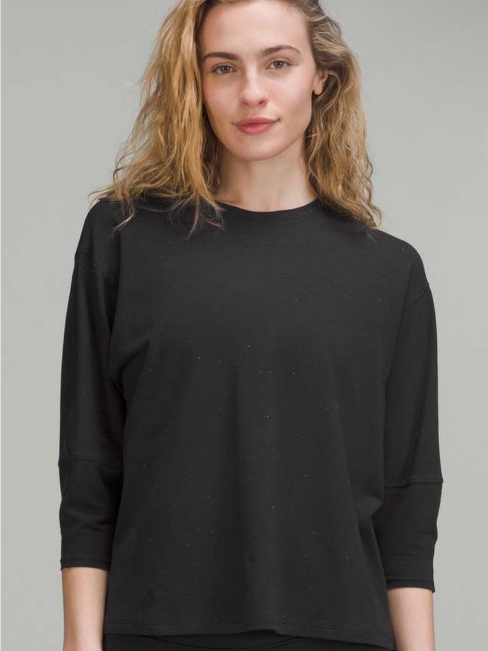 Lululemon LA Relaxed 3/4 Sleeve Crewneck Shirt